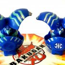 Bakugan Falconeer Blue Aquos B1 Classic 360G & unmarked - 280G 2 piece lot