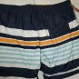 NEW Mens Merona Swim Trunks Shorts At Knee,Striped, Size 4XB