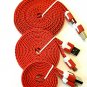 Data Sync Charging Cable 3 piece lot 3 sizes USB, Type-C, iPhone more colors!