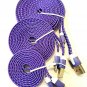 Data Sync Charging Cable 3 piece lot 3 sizes USB, Type-C, iPhone more colors!