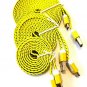 Data Sync Charging Cable 3 piece lot 3 sizes USB, Type-C, iPhone more colors!