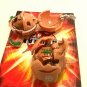 Bakugan B1 Classic LOT Tan Stinglash 250g & Tan Tigrerra 480g 2 brawler bundle