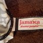 Jamaica Bay Woman Black / White Spaghetti Strap Top Flower Design size 14
