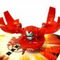 bakugan fear ripper red pyrus b1 series 350G blue face extremely rare