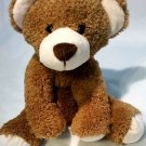 Dan Dee brown teddy bear soft plush 14" stuffed animal