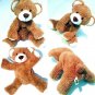 Dan Dee brown teddy bear soft plush 14" stuffed animal