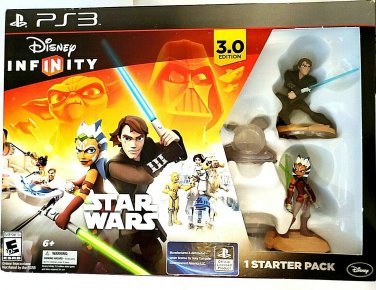 DISNEY INFINITY 3.0 EDITION STAR WARS STARTER PACK FOR SONY PS3. NEW IN BOX