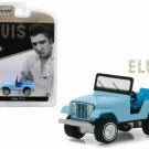 Greenlight 1:64 Jeep CJ-5 Elvis Presley Diecast Model Jeep Blue 29955