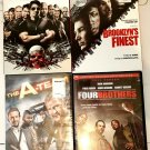 Lot Of 4 DVDs - Action Movies! The Expendables, Brooklyn's Finest, Four Brothers
