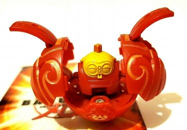 Bakugan Battle Brawlers Pyrus Red Clayf 590g Ball Figure Rare