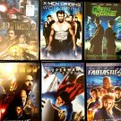 Lot Of 6 DVDs - Action Super Heroes Movies !! IRON MAN, IRON MAN 2, FANTASTIC 4