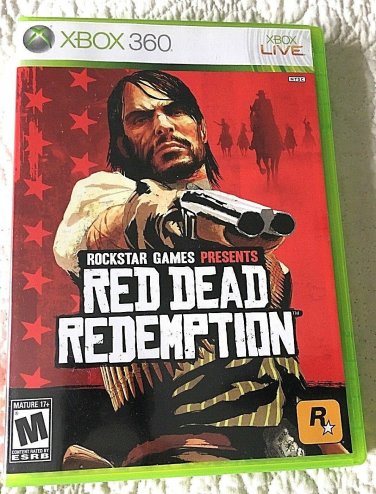 Red Dead Redemption Xbox 360 Complete W/Manual