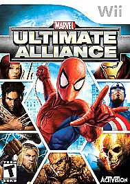 Marvel: Ultimate Alliance Game Complete Nintendo Wii
