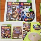 Lego Batman 2 Dc Super Heroes Xbox 360 Complete CIB Tested