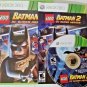 Lego Batman 2 Dc Super Heroes Xbox 360 Complete CIB Tested