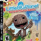 PS3 Sony PlayStation 3 Little Big Planet Game of The Year Edition