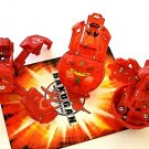 bakugan battle brawlers toys lot of 3 Pyrus