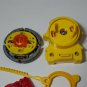 vintage beyblade earth virgo GB145BS and virgo launcher HASBRO METAL FUSION
