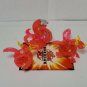 Bakugan pyrus Translucent neo 590g & pyro 630g dragonoid & abis omega 730g