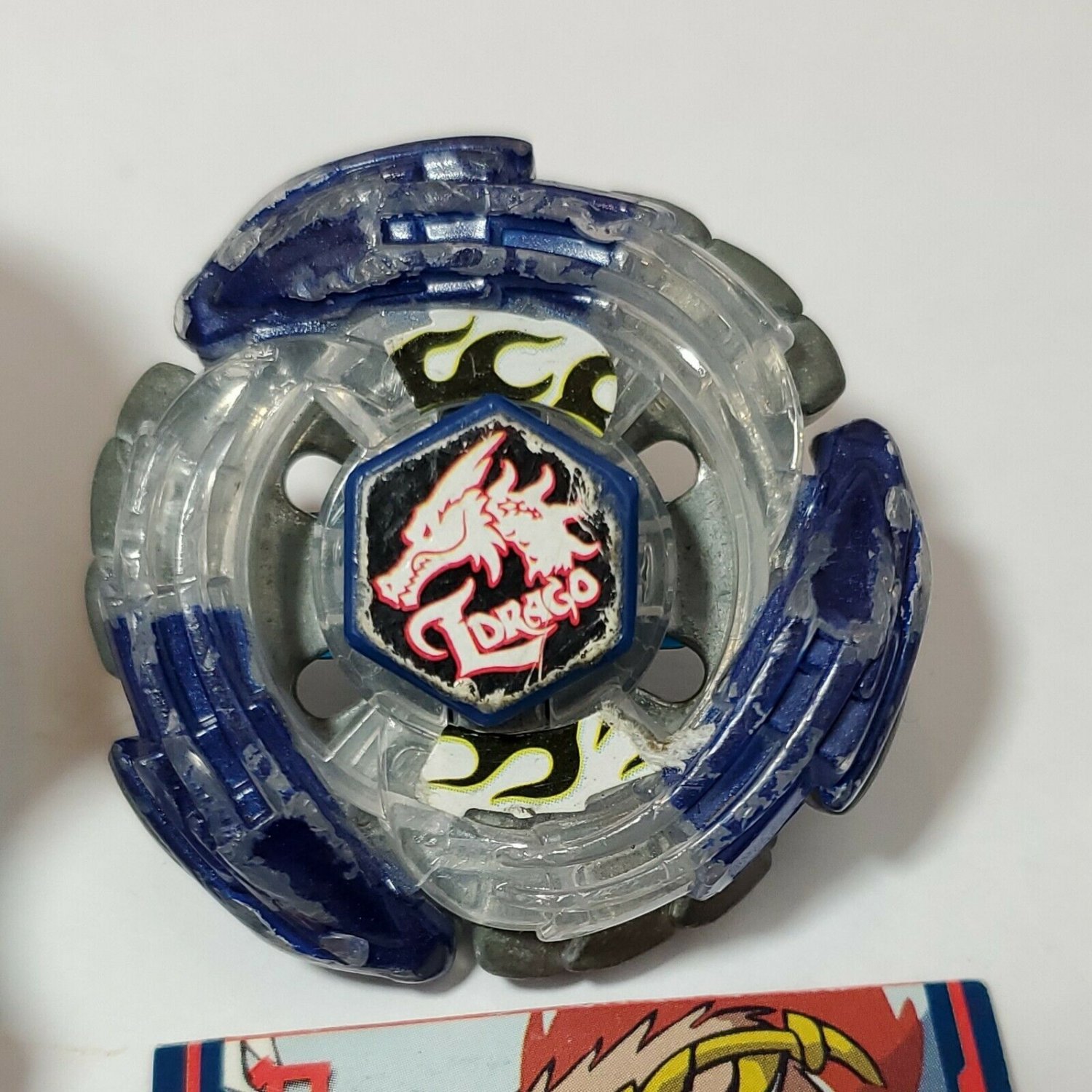 Beyblade Lightning L Drago 100HF HASBRO METAL FUSION and launcher