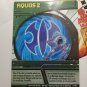 Bakugan Sirenoid 460g Blue Aquos Battle Brawler & Sirenoid metal card