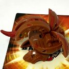 Bakugan Dragonoid Brown/Gold Pyrus Reverse Attribute B2 Bakuswap 400G 2 Cards