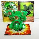 Bakugan Strikeflier 780g green ventus + battle Turbine copper 70g & 2 cards