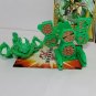 Bakugan Strikeflier 780g green ventus + battle Turbine copper 70g & 2 cards