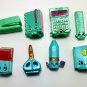 Shopkins Kelly Calculator Snippy Scissors Noni Notebook Stella Stapler lot of 8