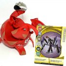 bakugan DEKA Mantris 450g red pyrus B1 & mantrs metal gate card 2 piece lot