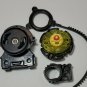 Beyblade Earth Virgo Beyblade Hasbro Metal Fusion w Launcher In Good Condition