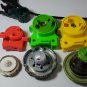 Beyblade Fang Leone 130W2D, Tornado leone X-04 and keychain HASBRO METAL FURY