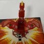 Bakugan Helios Red Pyrus New Vestroia 450G & 2 cards