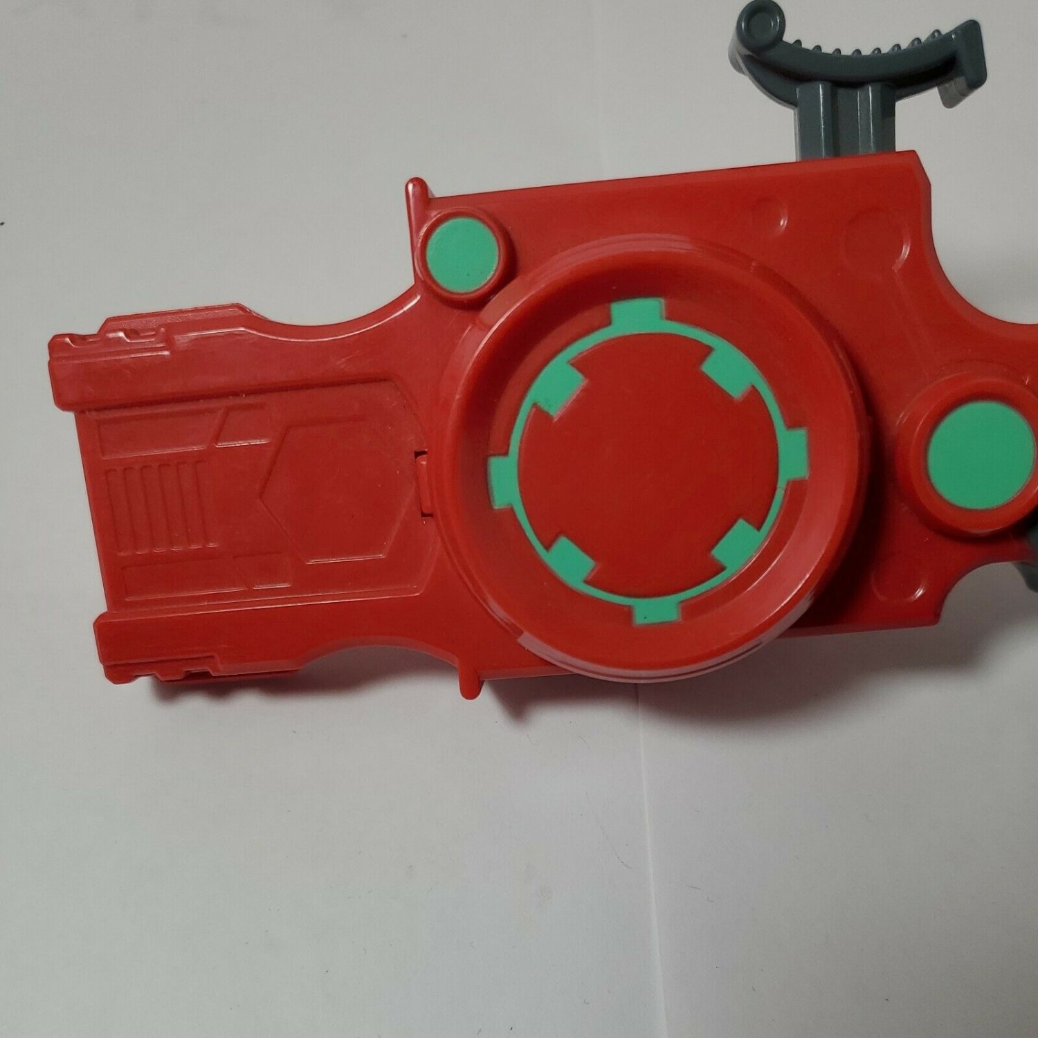 Beyblade Metal Fusion Grip Launcher wind up Hasbro Red 2010 tested ...