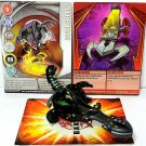 BAKUGAN Clawsaurus 730g Black Darkus  & cards Battle Brawlers Gundalian Invaders