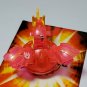 Bakugan Translucent Neo Dragonoid Red Pyrus New Vestroia Battle Brawlers 590g