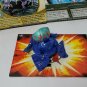 Bakugan Battle Brawlers FROSCH 430G Blue Aquos B2 & frosch card + aquos card