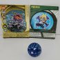 Bakugan Battle Brawlers FROSCH 430G Blue Aquos B2 & frosch card + aquos card