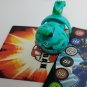 bakugan robotallian b1 classic green ventus 400g & metal card 2 piece lot