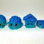 Shopkins Season 4 Petshop Blue Glitter Doghouse Collar Dennis Ball Doggy Bowl