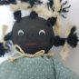 Vintage Black African American Dolls Primitive Folk Art Handmade dolls lot of 5