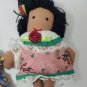 Vintage Black African American Dolls Primitive Folk Art Handmade dolls lot of 5