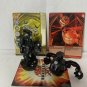 Bakugan Brontes 590g. Mega Brontes 660g Black Darkus New Vestroia + brontes card
