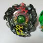 Beyblade Flame-X Diomedes D4 AND Iron-X Surtr S4 Burst Turbo SlingShock 2 Pack