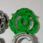 Beyblade Flame-X Diomedes D4 AND Iron-X Surtr S4 Burst Turbo SlingShock 2 Pack