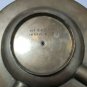 Antique Etched Floral Design Brass Round Ashtray 1930s by Sarna India m. 158
