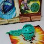 BAKUGAN LIMULUS Green Ventus 370G B2 BakuPearl & limulus metal card 3 piece lot