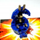 Bakugan Klawgor Blue Aquos 660G b2 Battle Brawlers New Vestroia  and 2 cards