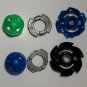 Beyblade Burst Rise Hypersphere Ogre O5 & Rock Dragon D5 Spin Battling Top Toys