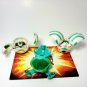 Bakugan Ventus B1 White Griffon  430g, White Gorem 390g, Stinglash 340g & cards